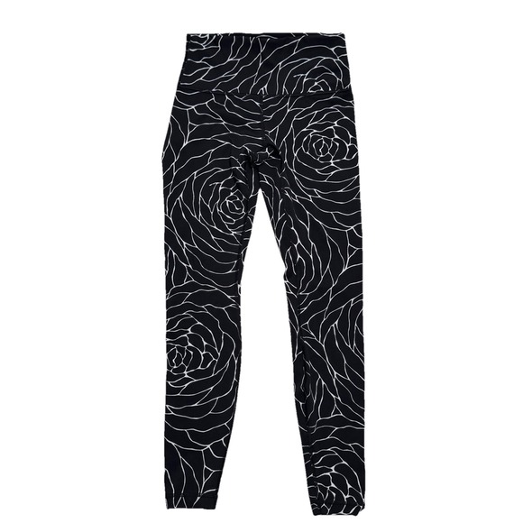 lululemon athletica Pants - Lululemon Wunder Under Radiate‎ Rose Alpine Leggings Full-on Luxtreme Sz 6 Black